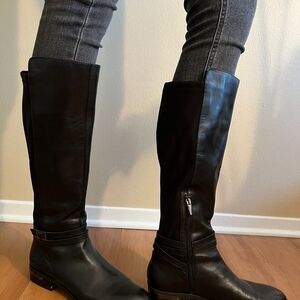 Vince Camuto Black Over the Knee Boots